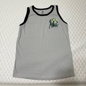 Haunted Mansion Hitchhiking Ghost Tank Top with Black Trim DisneyParks